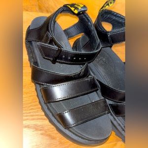 Brand new Dr. Martens Blaire Hydro Leather Platform Strap Sandals. Never worn